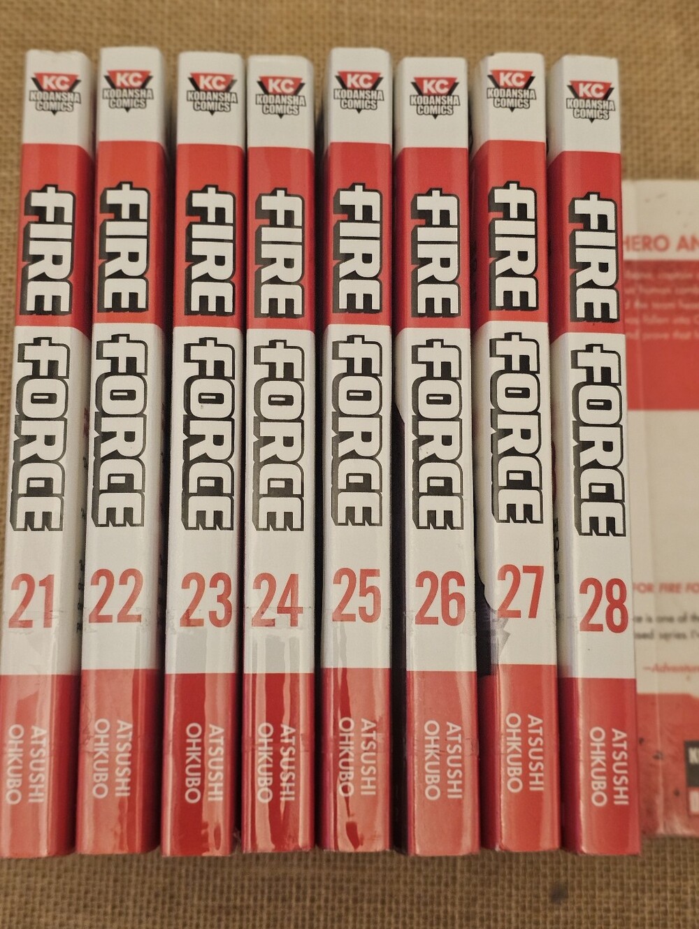 Fire Force Manga Vol. 21–28